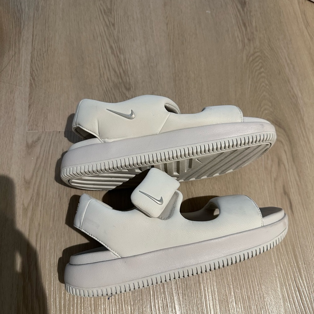Nike White Sandals